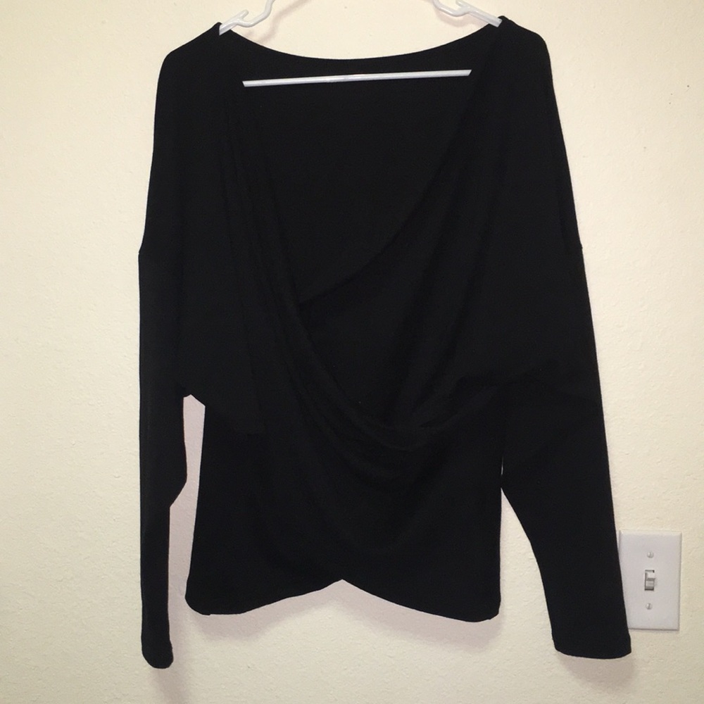 Black Cross front shirt